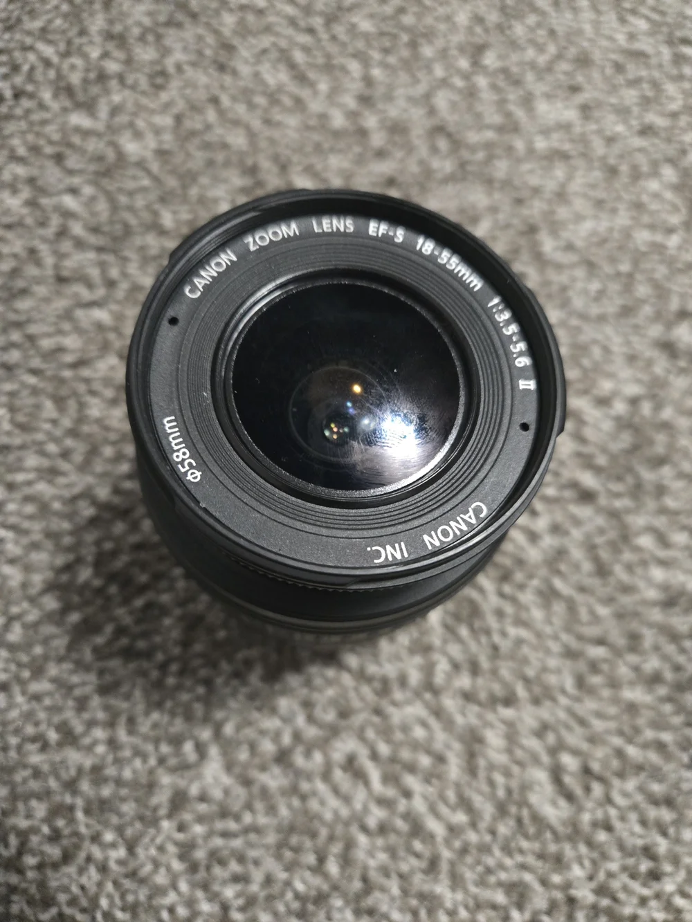 Canon EF-S 18-55mm f/3.5-5.6 II Zoom Lens - Black